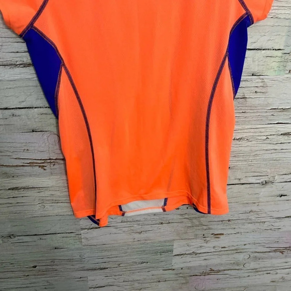 The north  face orange tee shirt athletic top size small flight series - Picture 2 of 8